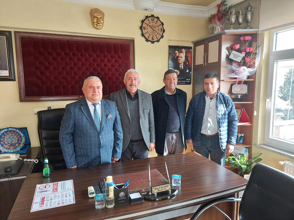 DENİZLİ BİRLİK BAŞKANI ODAMIZI ZİYARET ETTİ